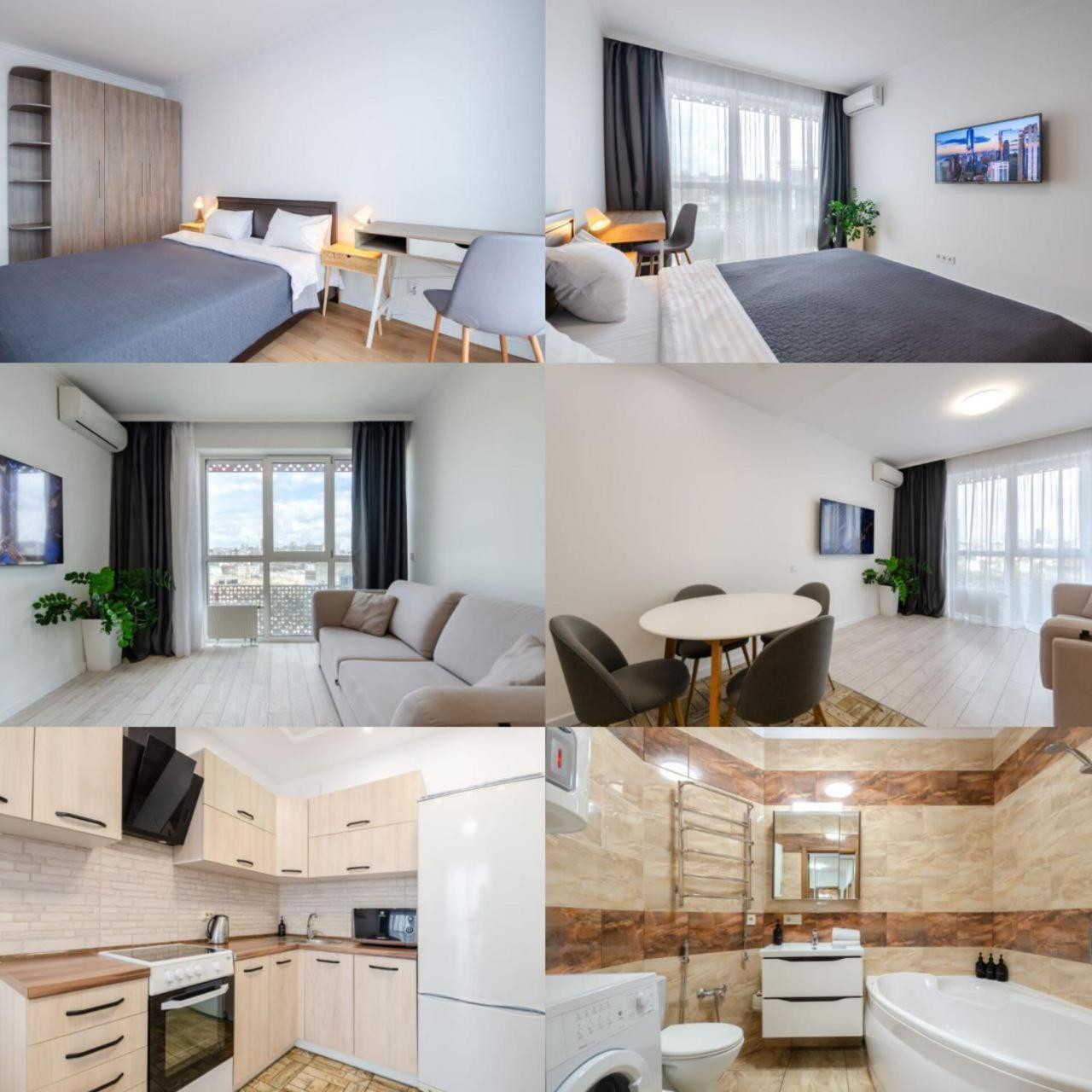 Petrovdom Apartment 7-27 In Rc Kvartet, 16Г Vasyl Lypkivskyi Street קייב מראה חיצוני תמונה